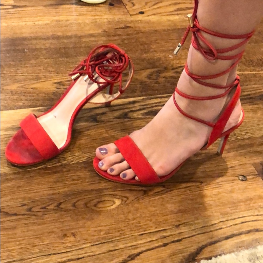 ALDO ONE STRAP HEELS